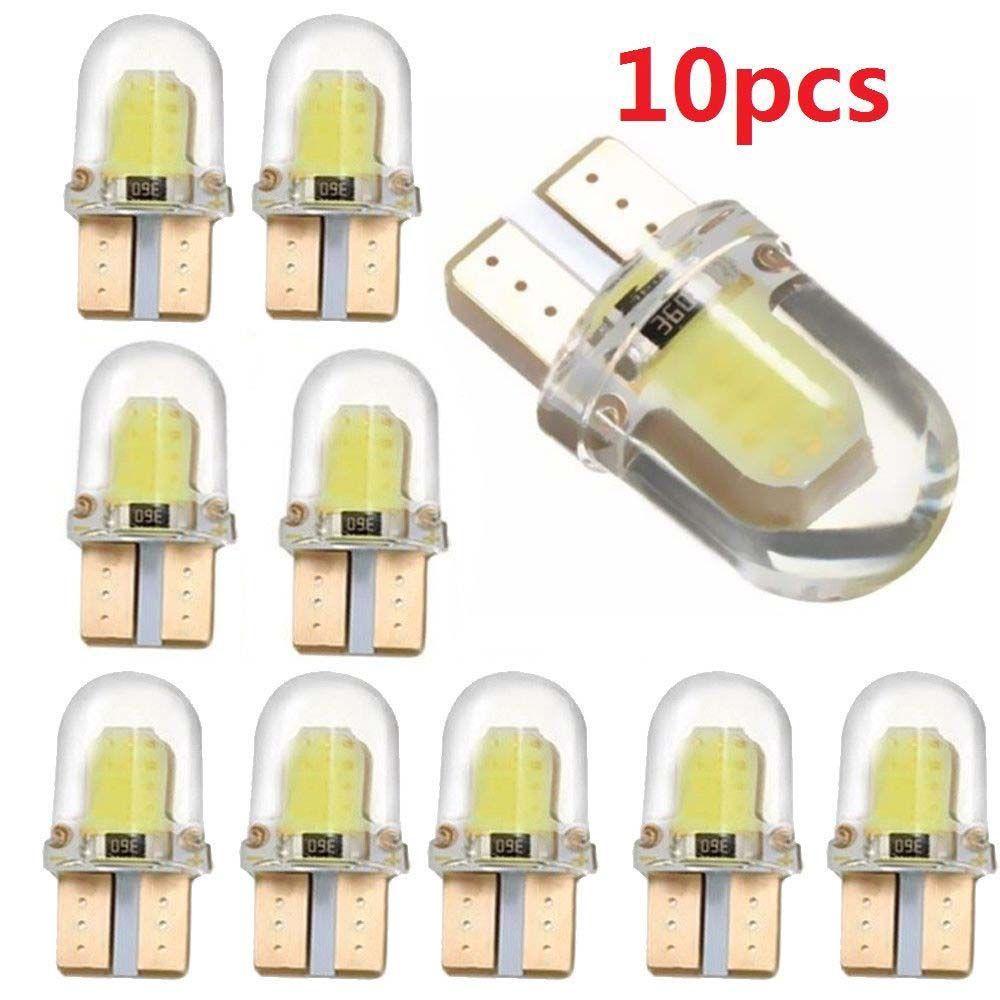 Đèn LED COB 4 SMD T10 DC 12V Ánh Sáng Trắng Đa Năng Dành Cho Ô Tô