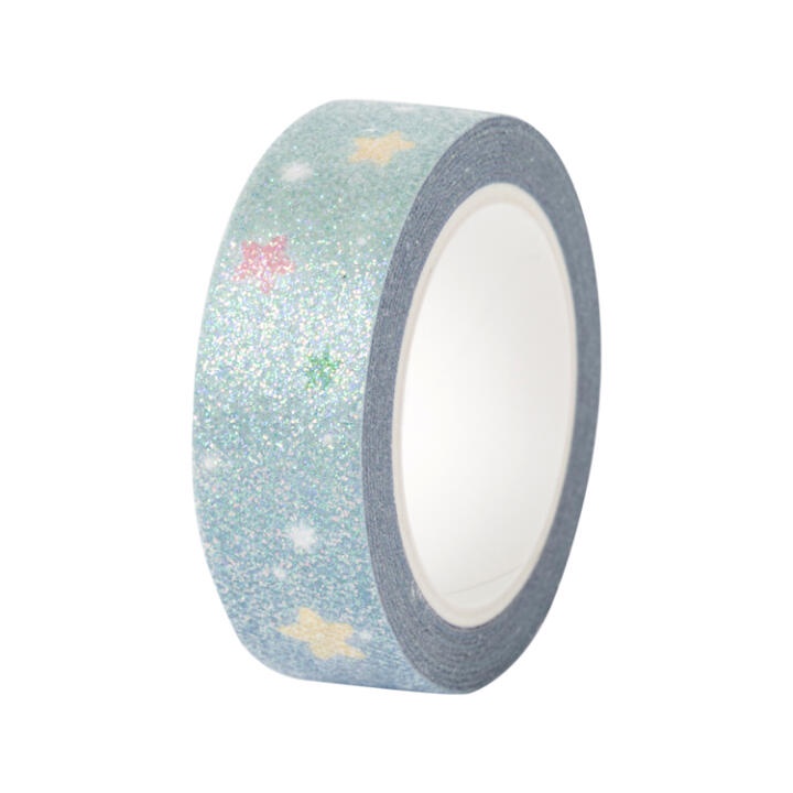 Băng Keo Dán Trang Trí ARTBOX Hàn Quốc Màu Gradient Phối Kim Tuyến Họa Tiết Ngôi Sao