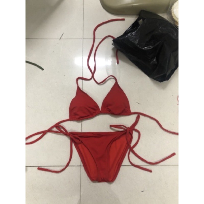 [BIKINI LOẠI 1] Bikini, Đồ bơi hai mảnh quần chip tam giác cột dây sexy (nhiều màu giá rẻ)