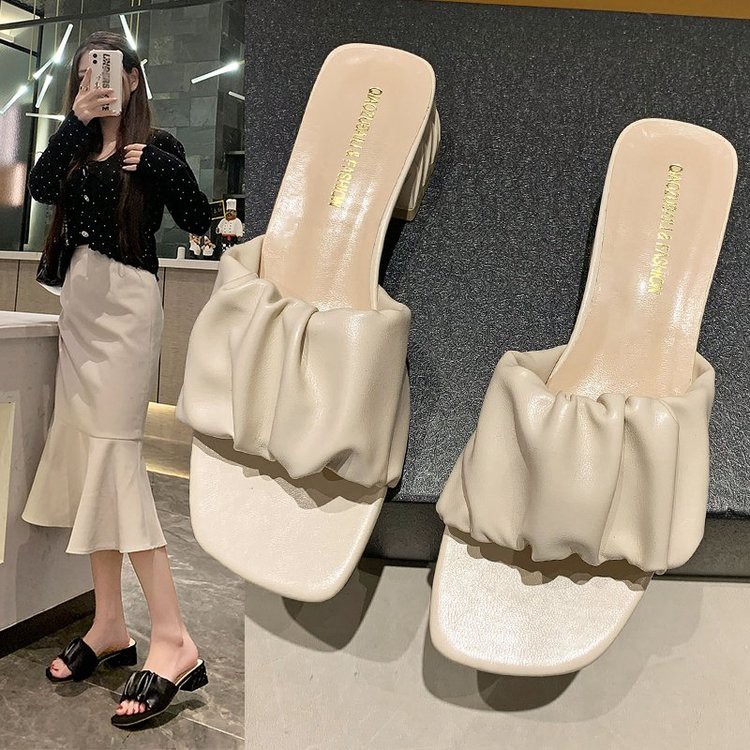 [ Mã 66CBSALE giảm 30K đơn 200K] Dép Cao Gót Phong Cách Thời Trang Hàn Quốc | BigBuy360 - bigbuy360.vn