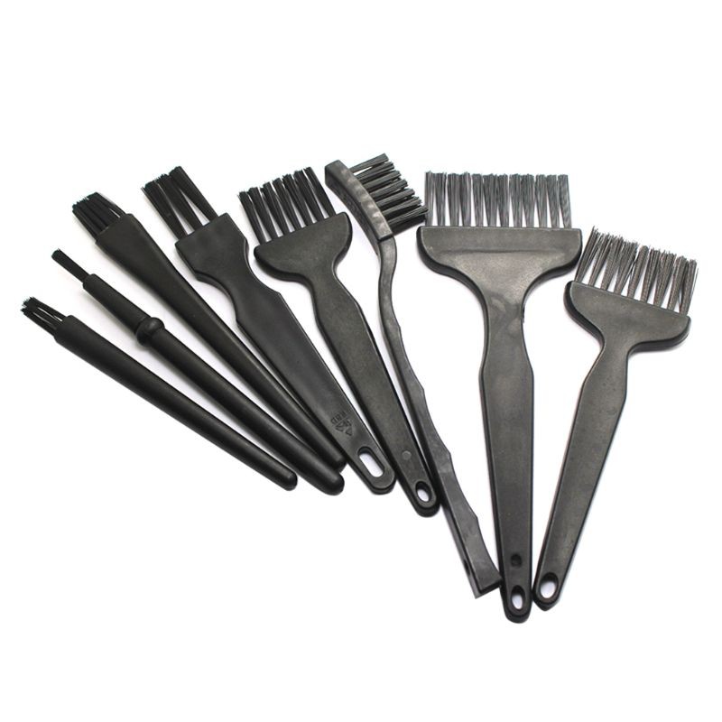 Set 8 Cọ Vệ Sinh Chống Tĩnh Điện Cho Điện Thoại / Máy Tính Bảng Pcb Bga