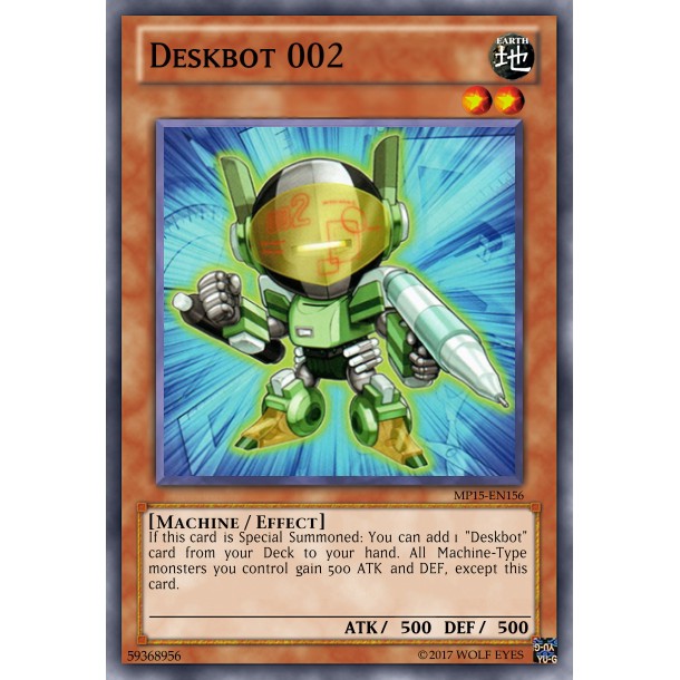 Yugioh Deck Deskbot