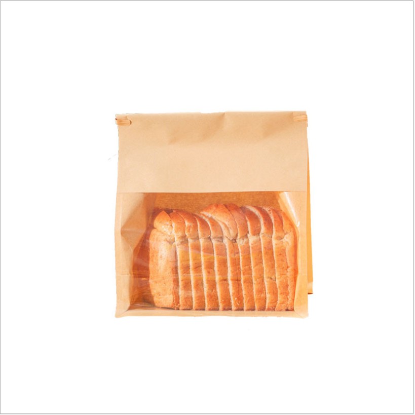 Túi bánh mì ziplock đựng bánh 300g-450g, màu sắc đa dạng - LOKING