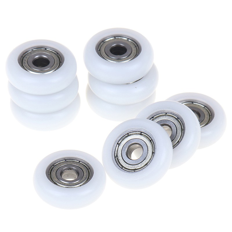Set 2 / 5 / 10 con lăn bằng nhựa thay thế cho cửa trượt tiện dụng HL