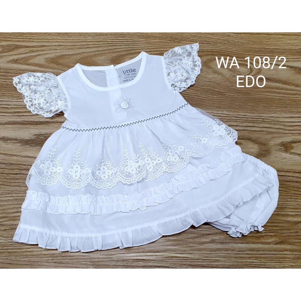 Áo đầm LITTLE THAILAND bé sơ sinh từ 0 đến 3 tháng hình chụp thực tế chọn ngẫu nhiên