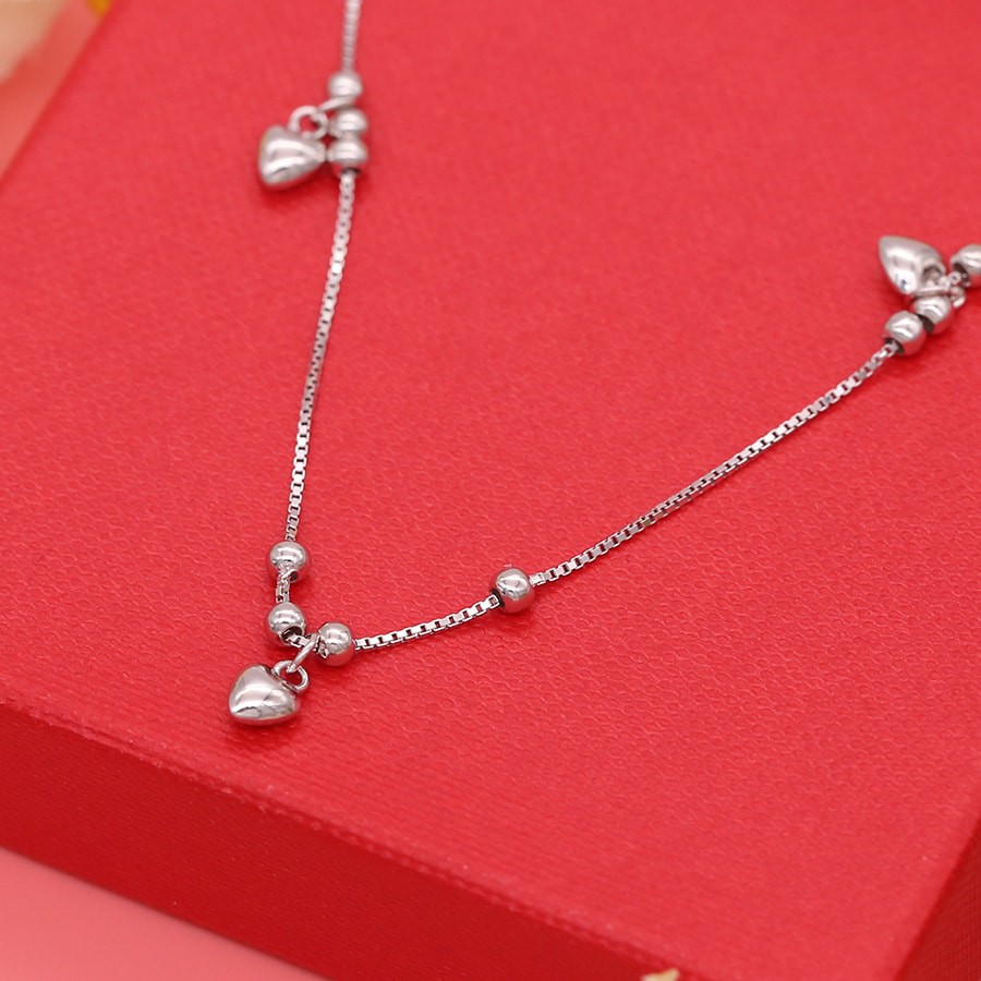 Lắc Chân Bạc Nữ Trái Tim LC-1547-ROXI | BigBuy360 - bigbuy360.vn