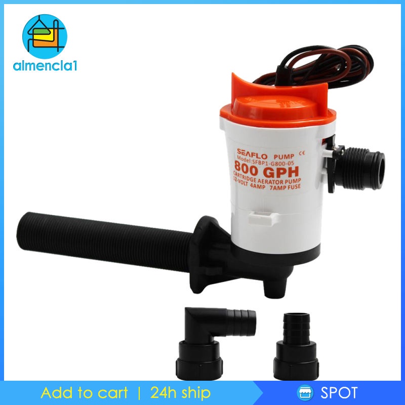 Bơm chìm 12V 800GPH cho tàu thuyền | BigBuy360 - bigbuy360.vn