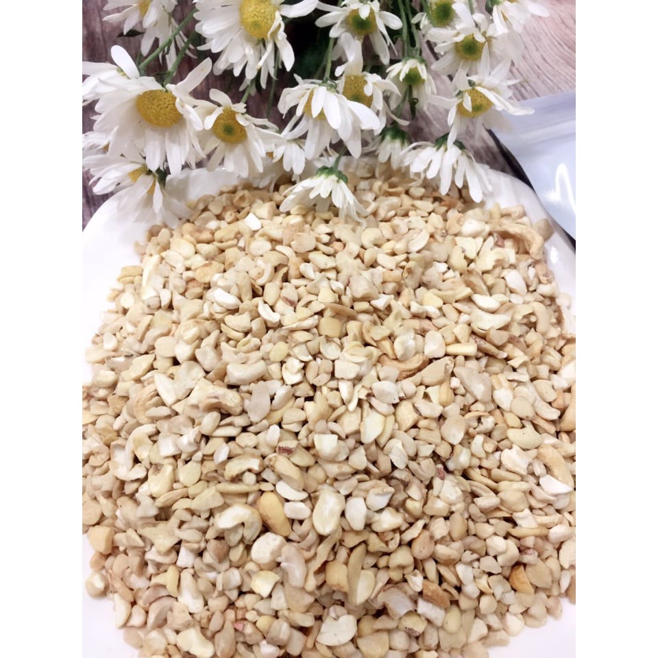 Hạt điều bể vụn sống làm sữa, bánh, ngũ cốc, bơ 500Gr