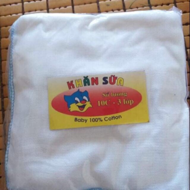 10 khăn sữa 3 lớp