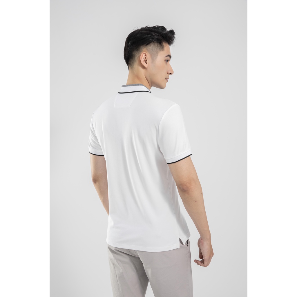 Áo polo nam ARISTINO-INSIDEMEN cotton mềm mát thấm hút mồ hôi, viền cổ khỏe khoắn, năng động - IPS002S1