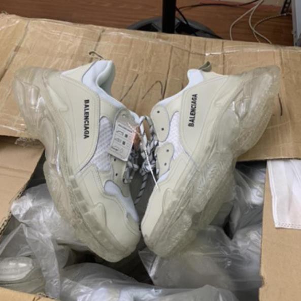 Giầy balenciaga trắng đế trong 1:1 ( full box + free ship ) Xịn Nhất 2020 ⛳ | BigBuy360 - bigbuy360.vn