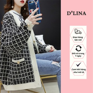 Áo khoác len cardigan nữ thời trang cao cấp - C001