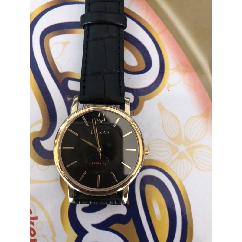 Đồng hồ Nam Bulova, dây da