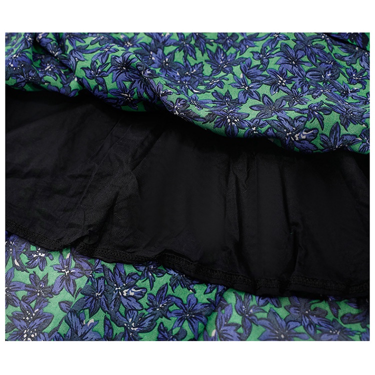 Đầm In Hoa + ÁO Thun Cho Mẹ Và Bé