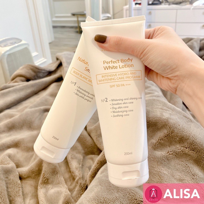 Set kem dưỡng trắng da body - ALISA