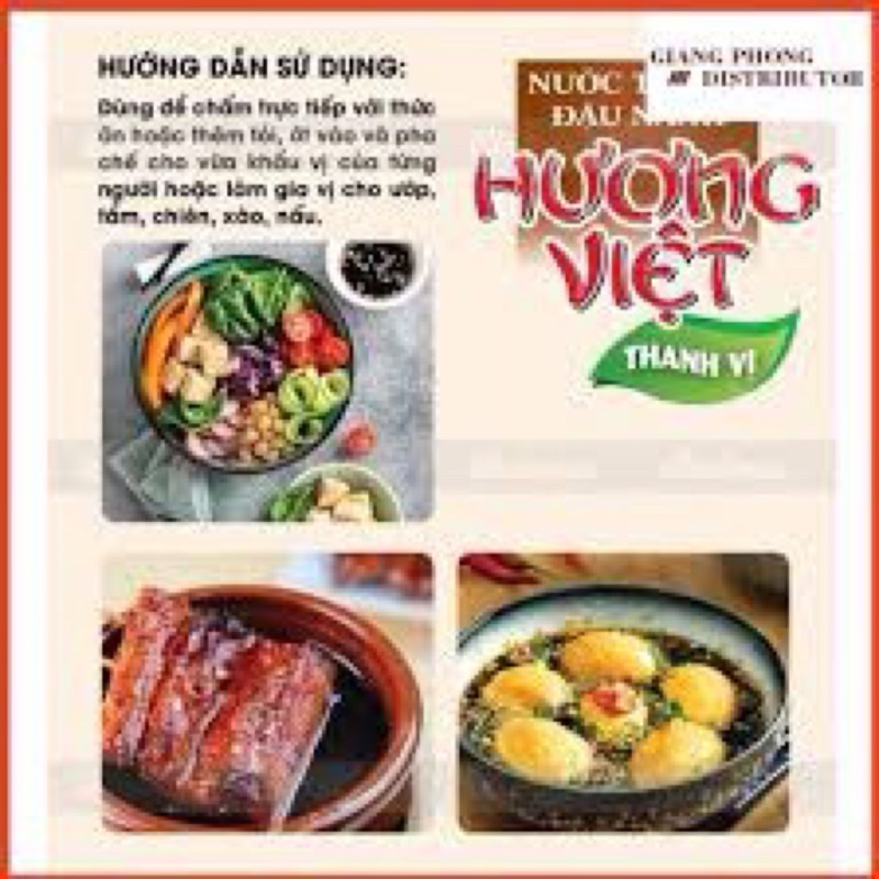 Nước tương Hương Việt thanh vị Cholimex 500ml