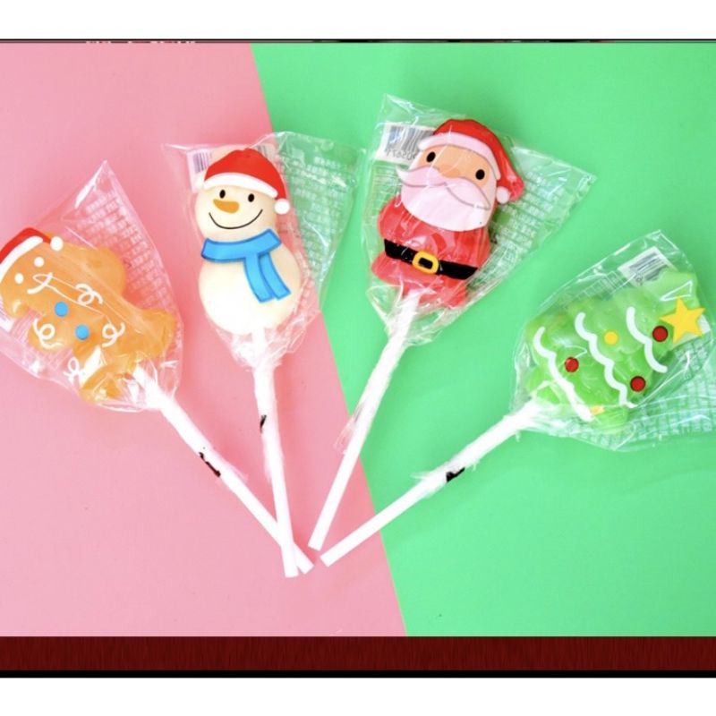 KẸO MÚT NOEL MERRY CHRISTMAS LOLLIPOP (1 QUE)