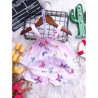 BỘ 2 DÂY LANH LỤA BÉ GÁI DP258
