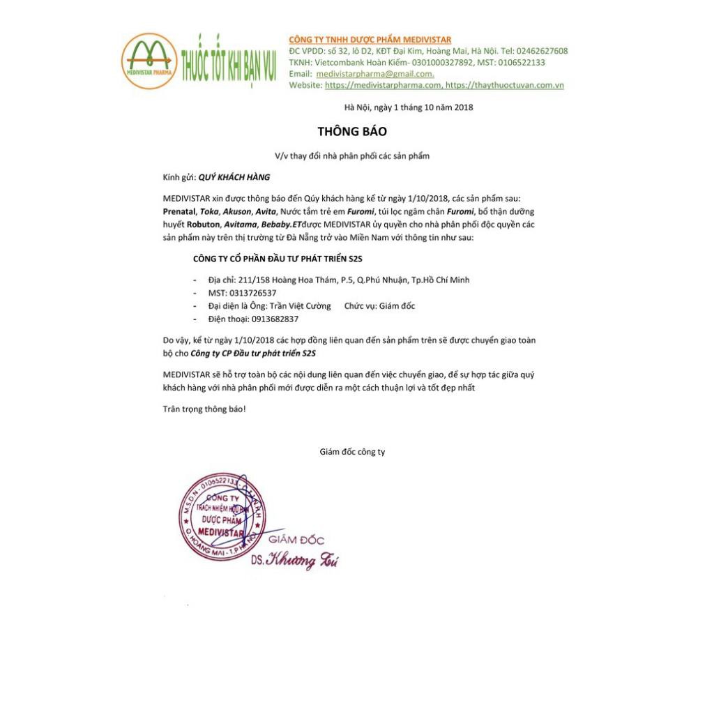 Viên vitamin tăng cân nam Avita - SCenter - Bổ sung vitamin tổng hợp dành riêng cho người gầy , chán ăn, mệt mỏi | BigBuy360 - bigbuy360.vn