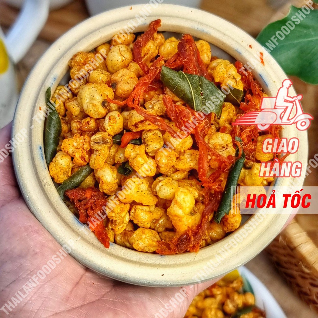 Bắp Rim Khô Bò Lá Chanh Lon 300gr