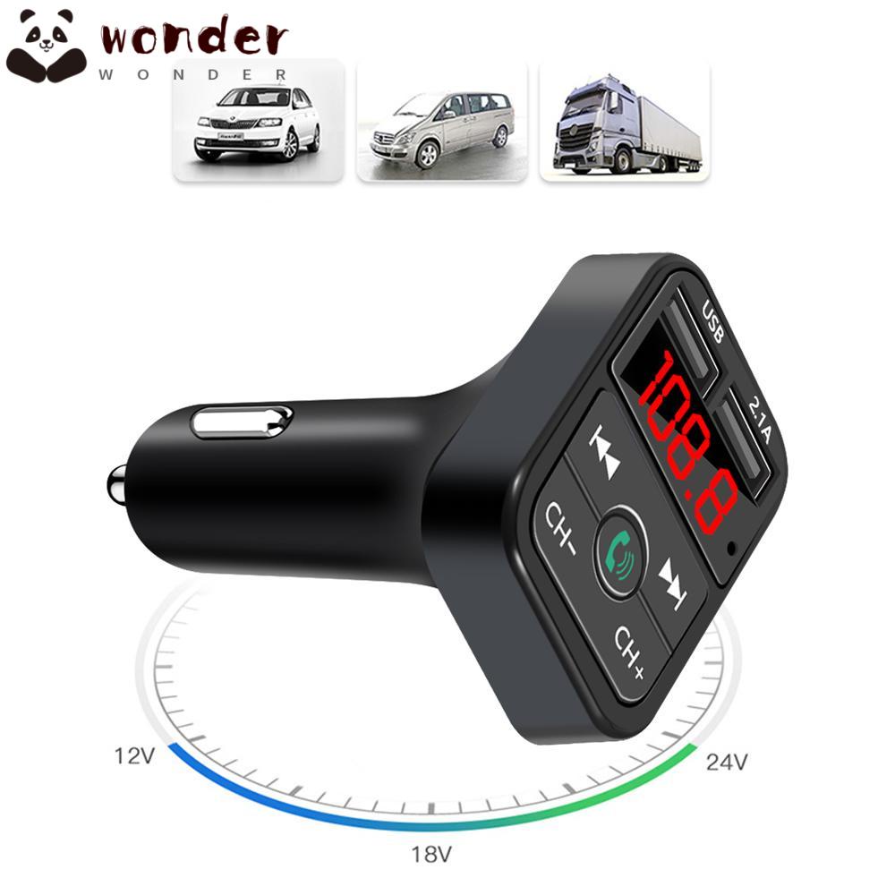 Đầu phát FM MP3 kết nối Bluetooth tích hợp cổng sạc USB chất lượng cao cho xe hơi