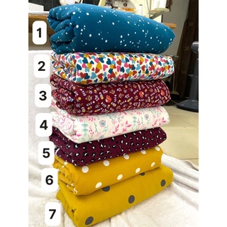 Vải cotton za ká 4 chiều