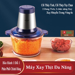 Máy Xay Thịt Đa Năng PESKOE XNR-11 Cối Inox, Thủy Tinh 4 Lưỡi  Công suất 300W Dung Tích 2L/3L MXT01