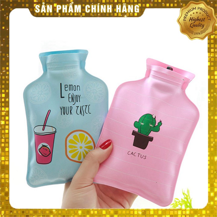 Túi Nước Chườm Nóng Lạnh Size Trung 15.5cm Mini Bỏ Túi- Phukientuiloc