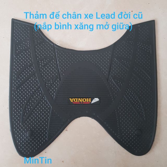 Thảm để chân cao su xe Lead các đời