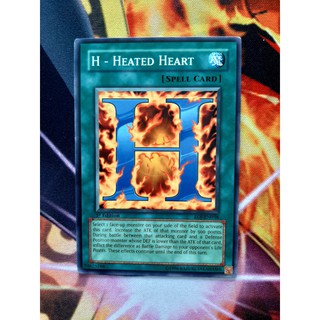 [ Đỗ Lạc Shop ] Thẻ Bài Mint90 Yugioh Spell - H - Heated Heart  - Common