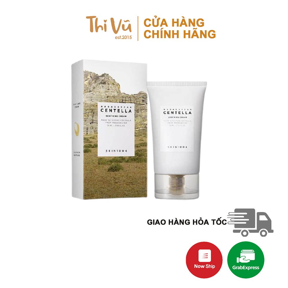 Kem dưỡng da rau má Skin1004 Madagascar Centella Soothing Cream, kem dưỡng ẩm làm dịu phục hồi da - Thi Vũ