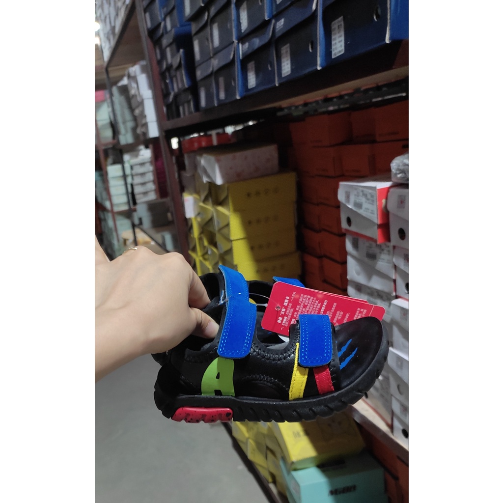 Dép quai hậu cho bé quai ngang nhiều màu - sandal hai quai cho bé trai 1 tuổi đến 12 tuổi mã Babybees 921 951 (ảnh thật)