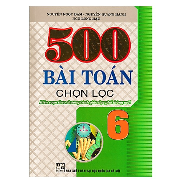 Sách - 500 Bài Toán Chọn Lọc Lớp 6