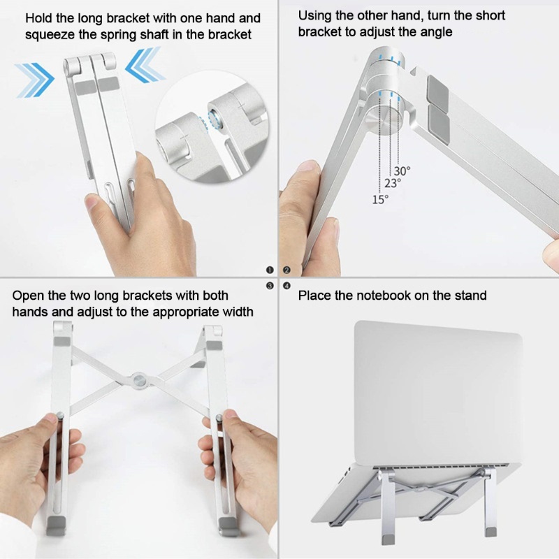 Giá Đỡ Máy Tính Bảng / Notebook zzz Để Bàn Có Thể Điều Chỉnh Lưu Lượng Khí