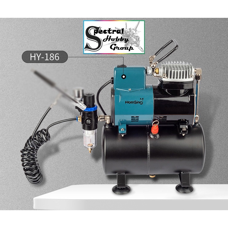 Máy nén khí AF186 HY186 Aircompressor Airbrush máy sơn mô hình