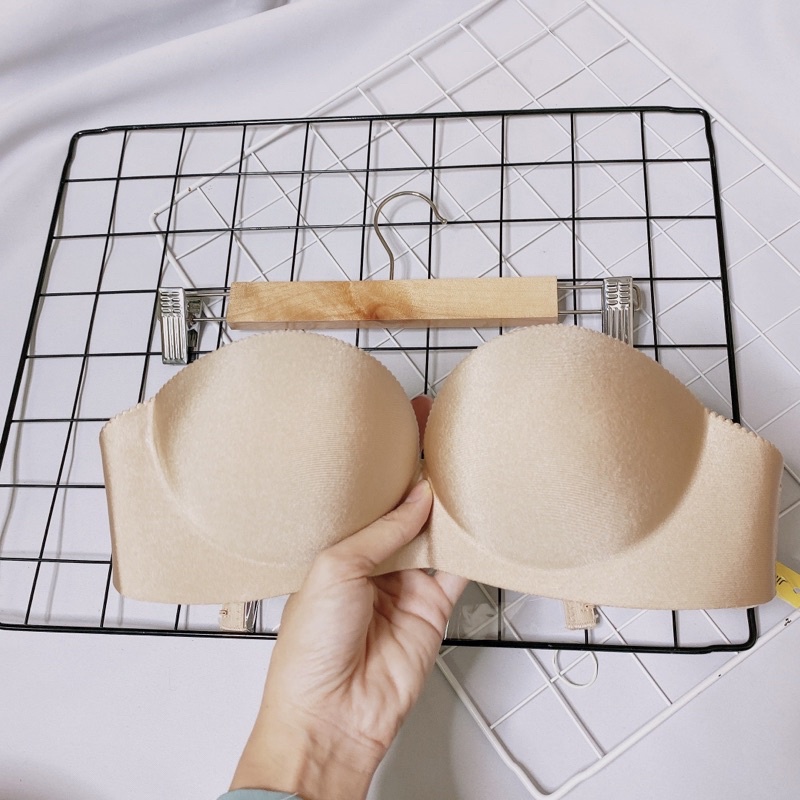 Áo su không dây chống tụt Thái Lan mút dày 3cm nâng ngực