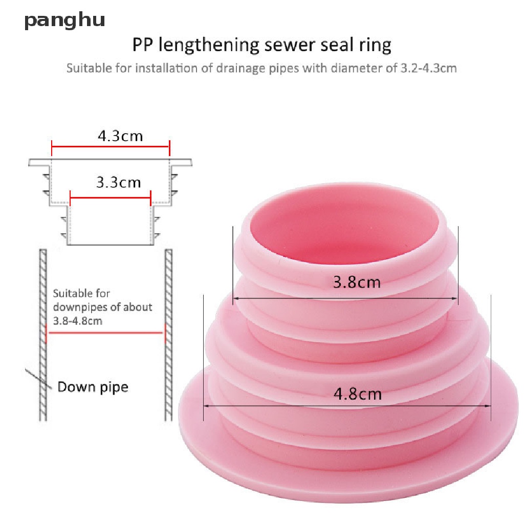 Dụng Cụ Nối Ống Thoát Nước Máy Giặt Bằng Nhựa Chống Mùi Hôi