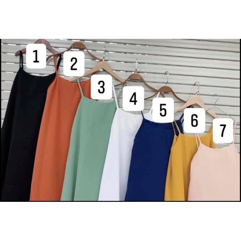 [Mã FAMAYWA2 giảm 10K đơn 50K] Váy 2 Dây Satin Nhiều Màu | BigBuy360 - bigbuy360.vn