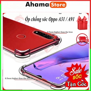 [FreeShip_50K] Ốp lưng Oppo A91 / A31 Chống Sốc - Trong suốt