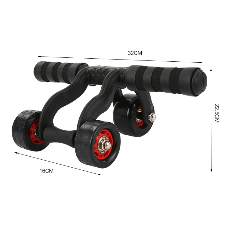 Con lăn tập bụng tại nhà thế hệ mới 2023 - Con lăn tập cơ bụng ABS có trợ lực, chống trơn trượt, tặng kèm thảm lót gối