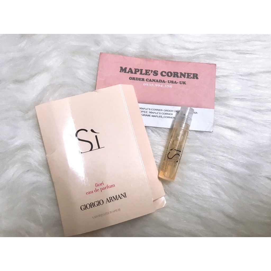 Vial nước hoa Sì GIORGIO ARMANI 1.2ml