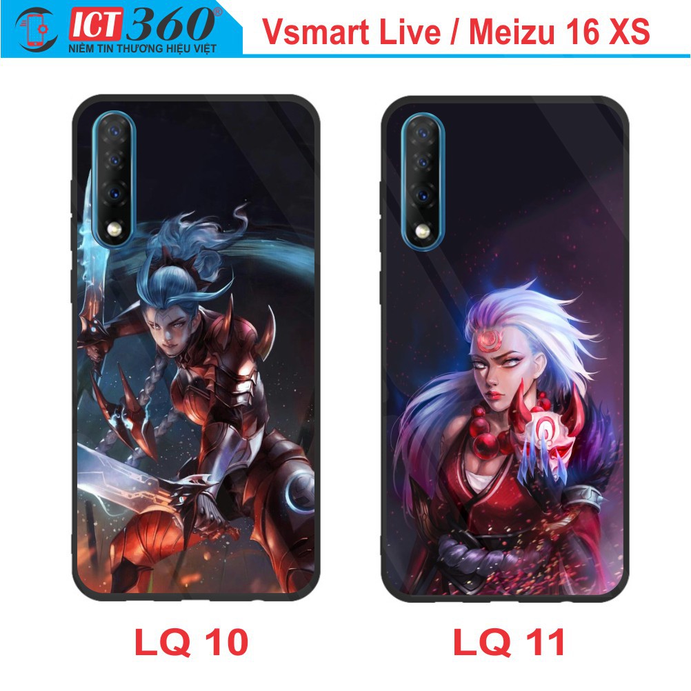 Ốp Lưng Kính Nano VSMART LIVE/ MEIZU 16 XS  - In Theo Yêu Cầu - Hình 3D