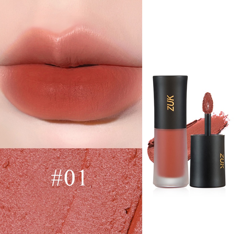 Son Kem Lì ZUK Luxury Rose Velvet Lip Glaze