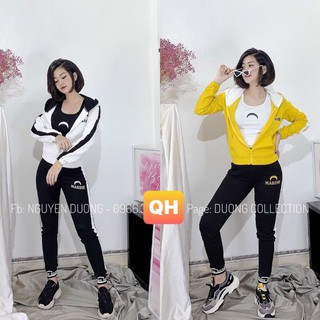 Bộ nỉ da cá 3 chi tiết