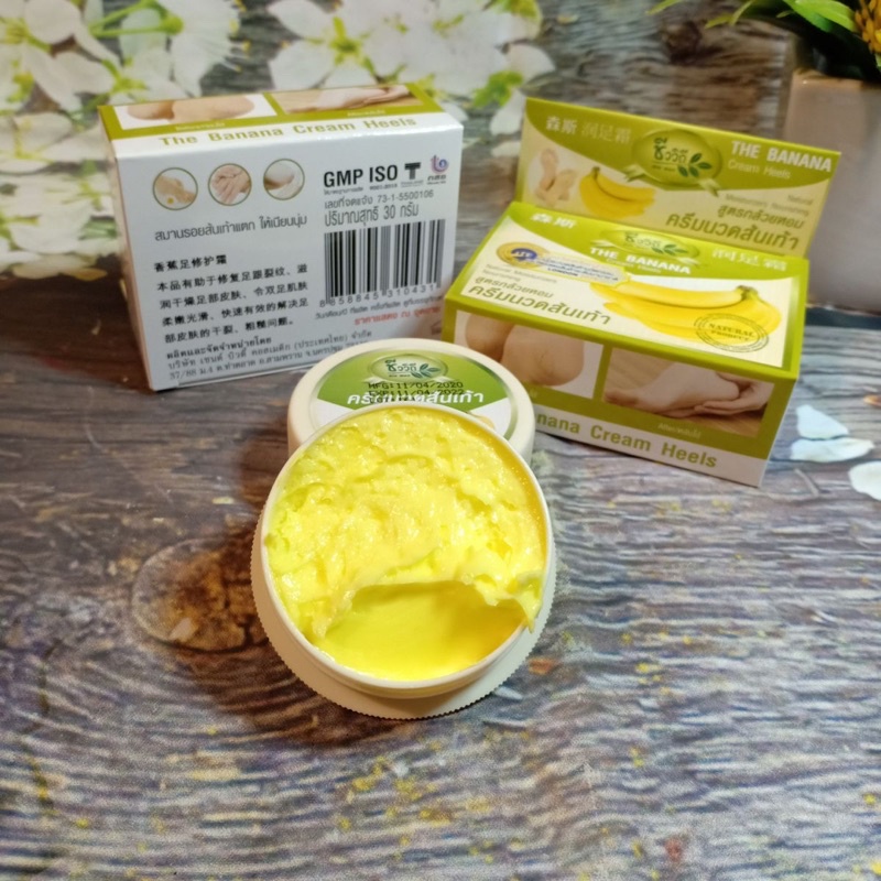 kem làm hết nứt chân,thâm đầu gối,rạn bụng Banana cream