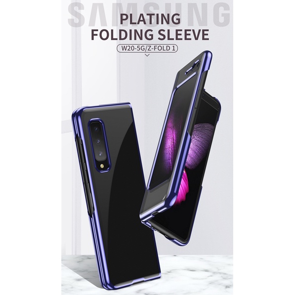 Ốp Điện Thoại Mạ Màu Sang Trọng Cho Samsung Galaxy Z Fold 1