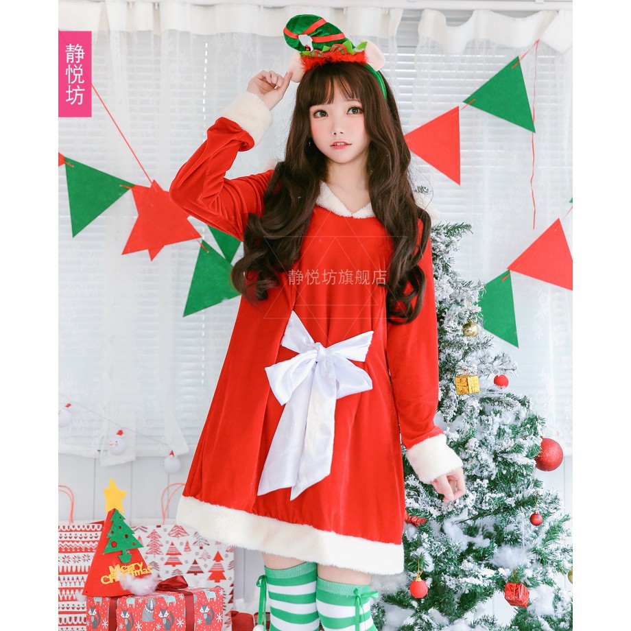 Trang Phục Hóa Trang Ông Già Noel Cho Nữ