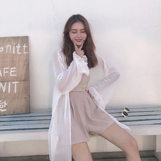 Áo khoác voan ( và set áo quần)