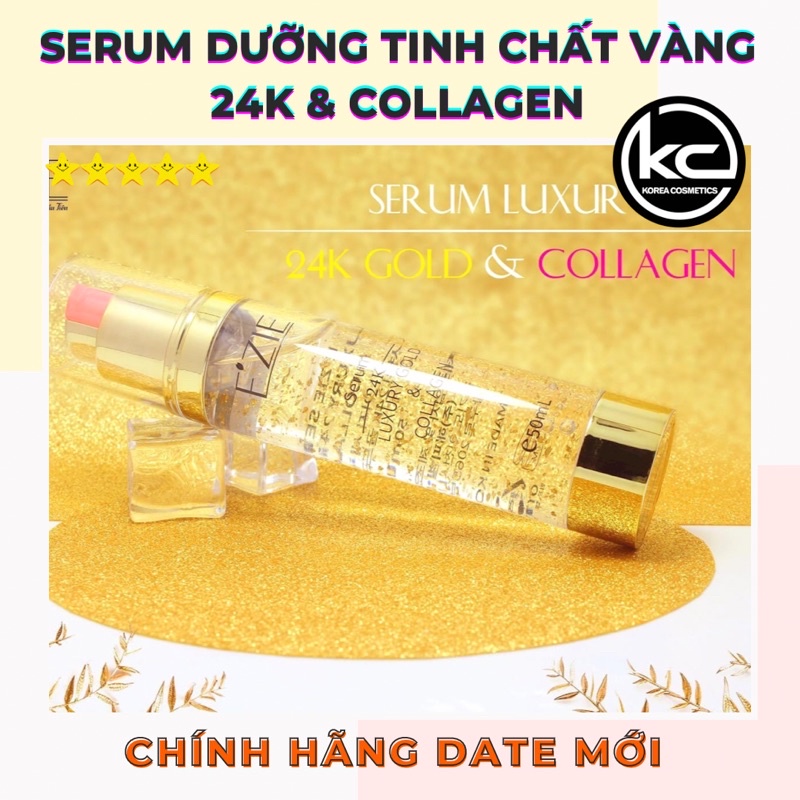 SERUM EZIE TINH CHẤT EZIE VÀNG 24KK & COLLAGEN CAO CẤP