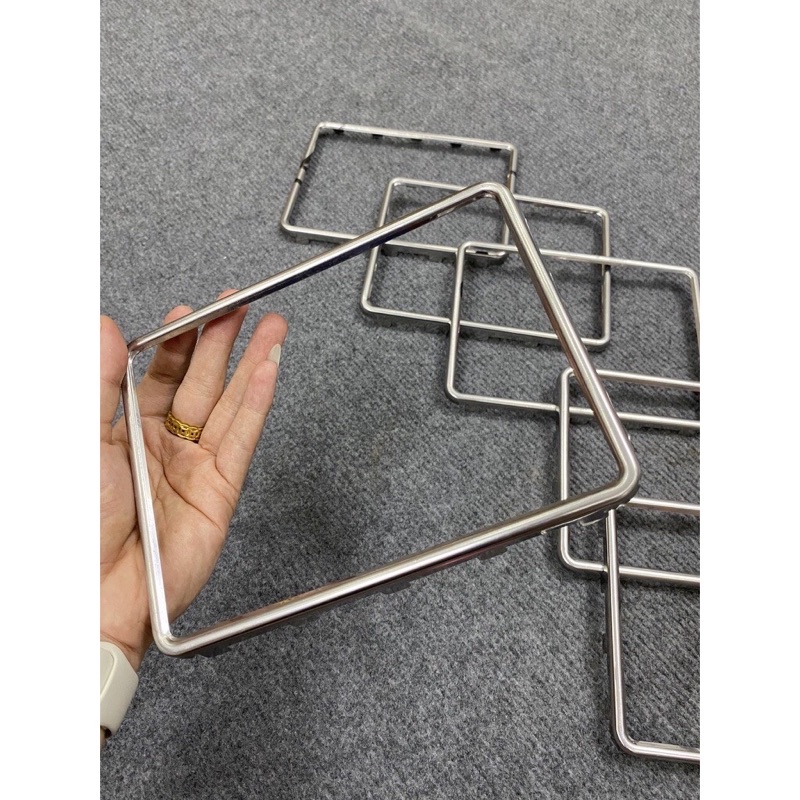 Ốp khung biển số xe máy inox.